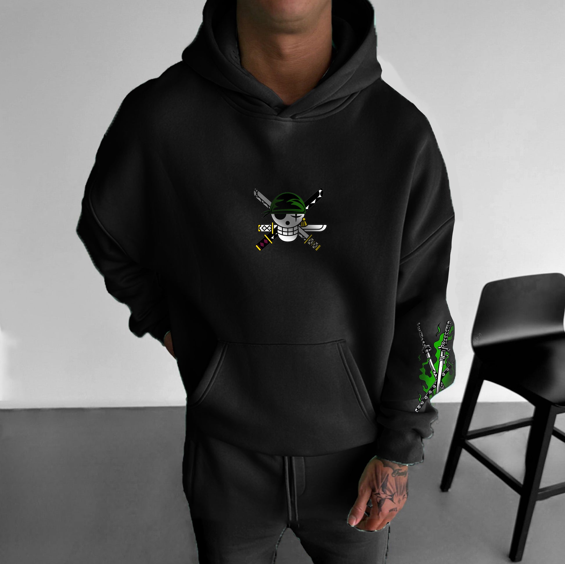 Unisex Vintage Hoodie丨-Anime x kingdom