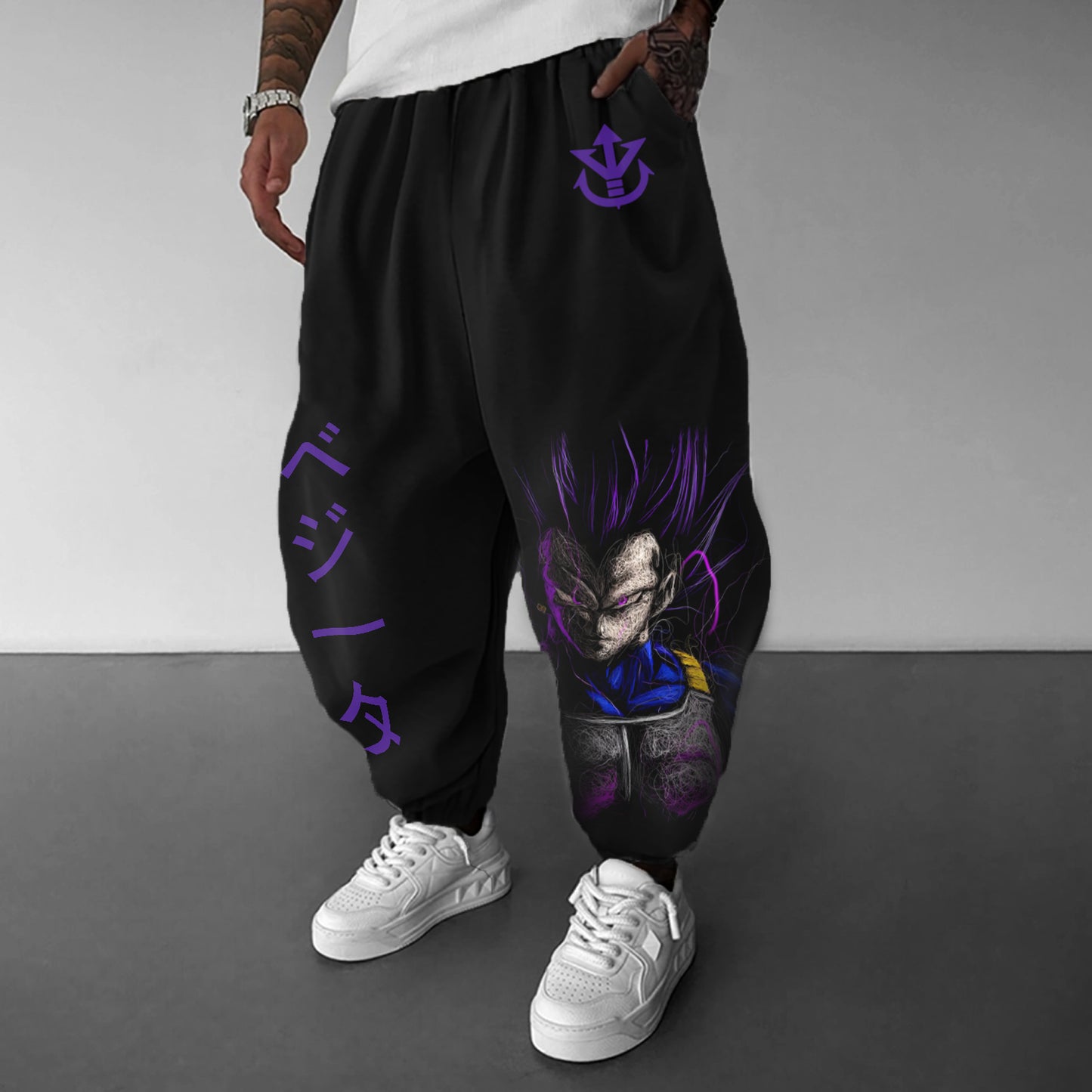 Unisex Casual Anime Streetwear Pants