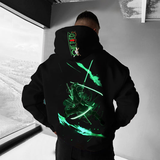 Unisex Anime Graphic Streetwear Vintage Hoodie-Anime x kingdom