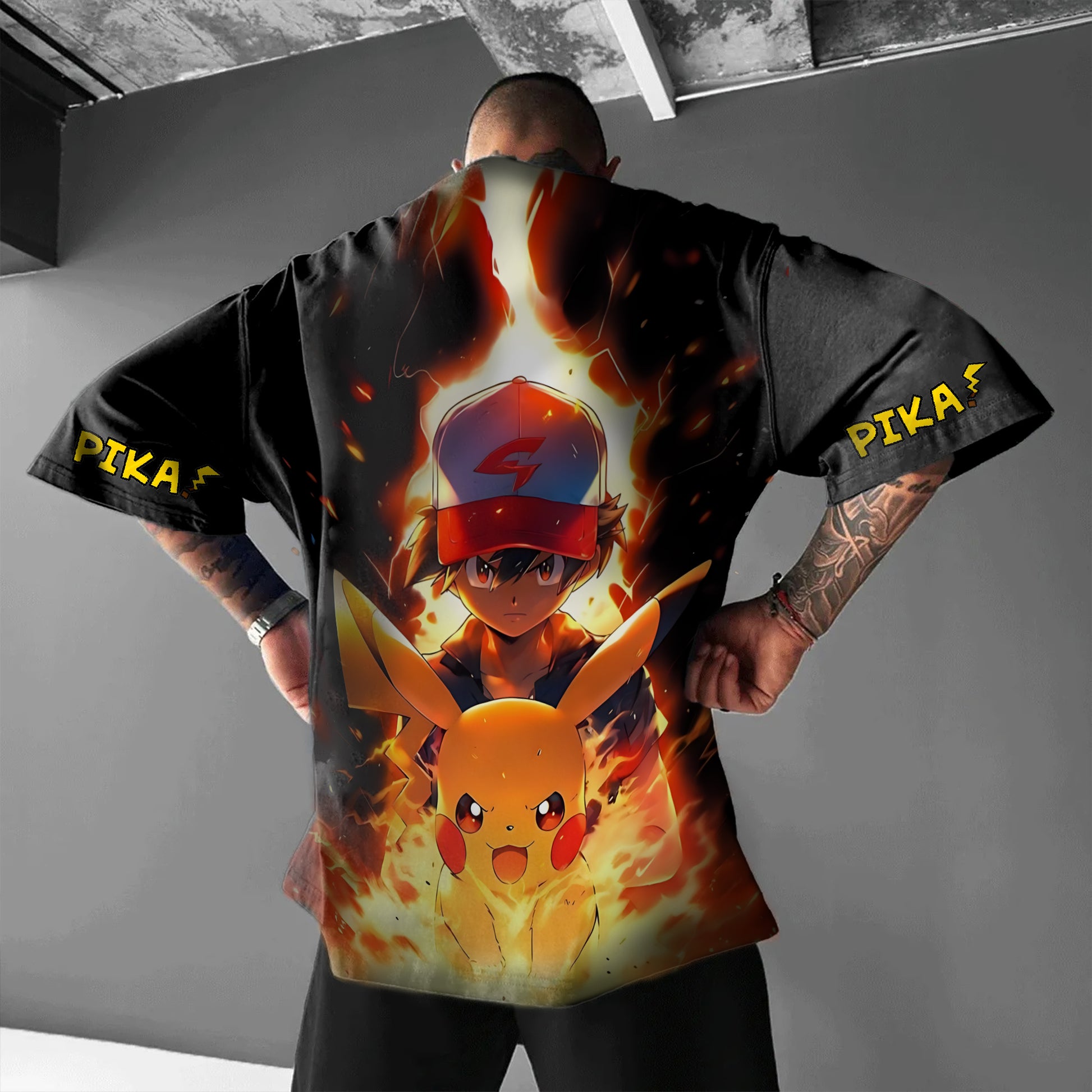Unisex Anime Inspired Vintage T-Shirt