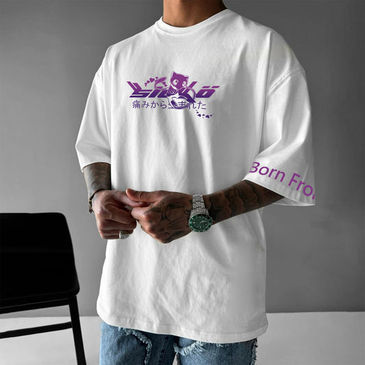 Unisex Anime Inspired Vintage T-Shirt