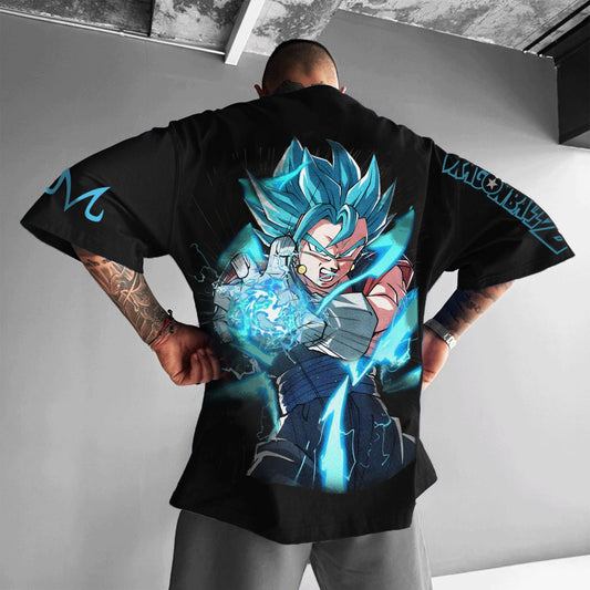 Unisex Anime Inspired Vintage T-Shirt-Anime x kingdom