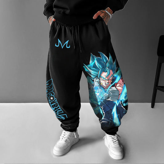 Unisex Casual Anime Streetwear Pants-Anime x kingdom