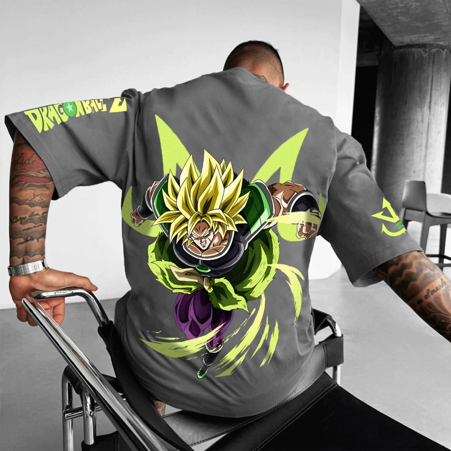 Unisex Anime Inspired Vintage T-Shirt-Anime x kingdom