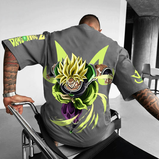 Unisex Anime Inspired Vintage T-Shirt-Anime x kingdom