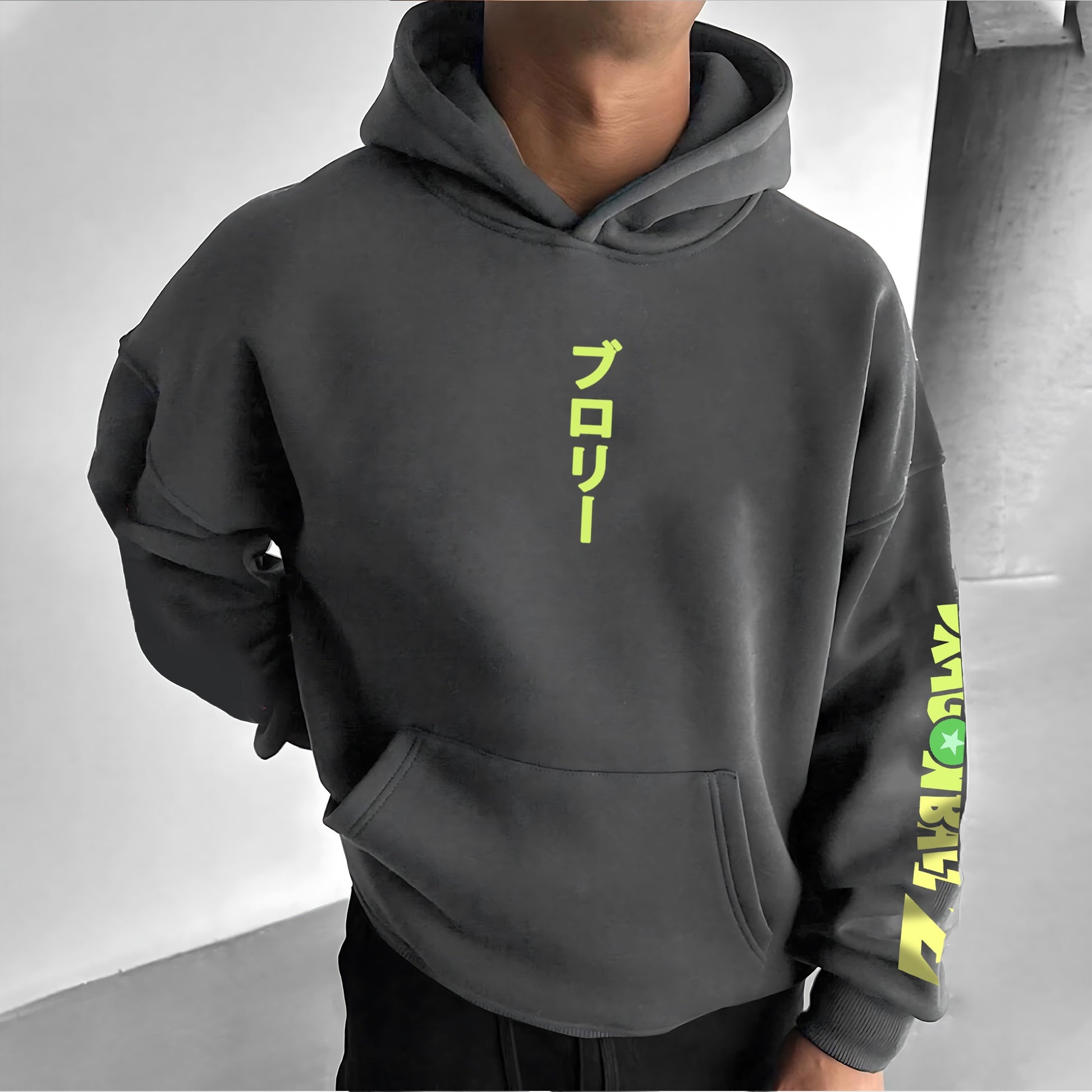 Unisex Anime Print  Casual Oversized Hoodie-Anime x kingdom