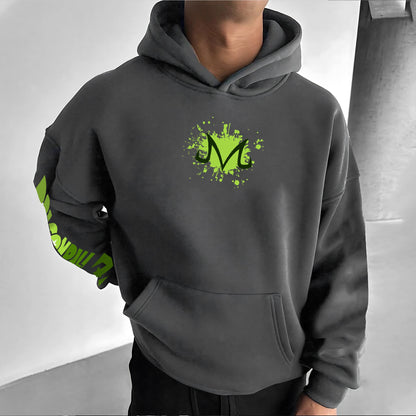 Unisex Anime Print  Casual Oversized Hoodie-Anime x kingdom
