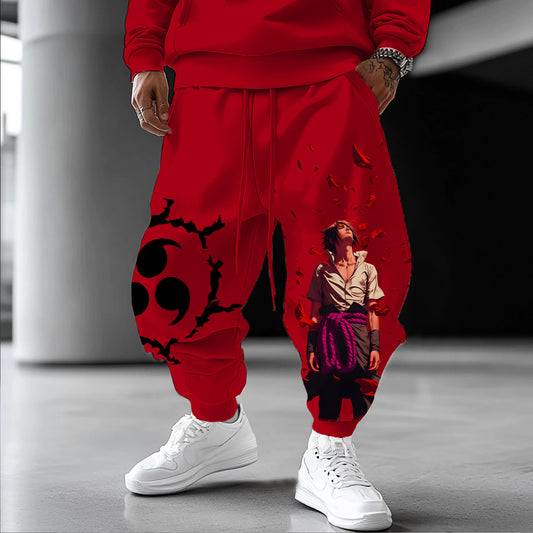 Unisex  Casual Anime Streetwear Pants-comicclothing