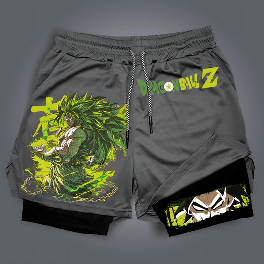 Unisex Casual Anime Streetwear Shorts-Anime x kingdom