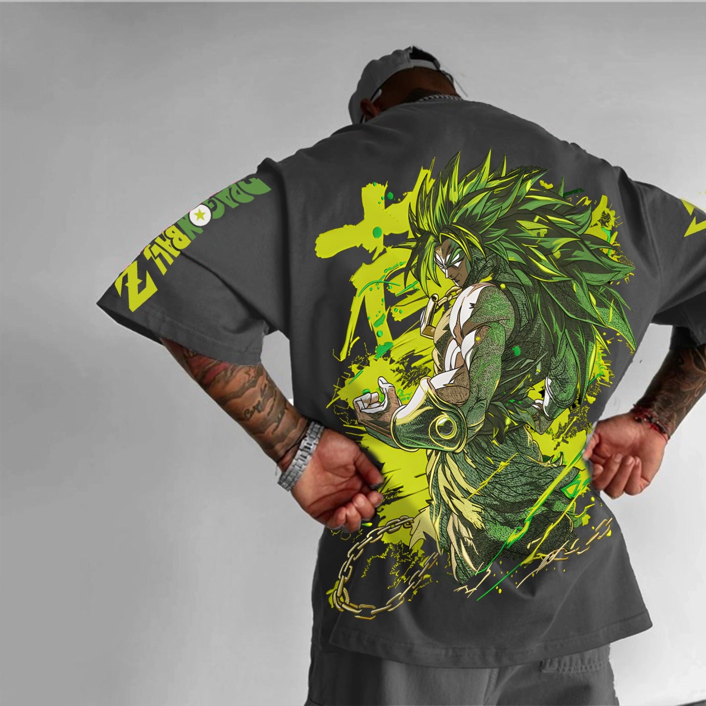 Unisex Anime Inspired Vintage T-Shirt-Anime x kingdom