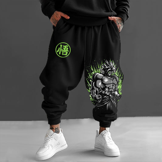 Unisex Casual Anime Streetwear Pants-Anime x kingdom
