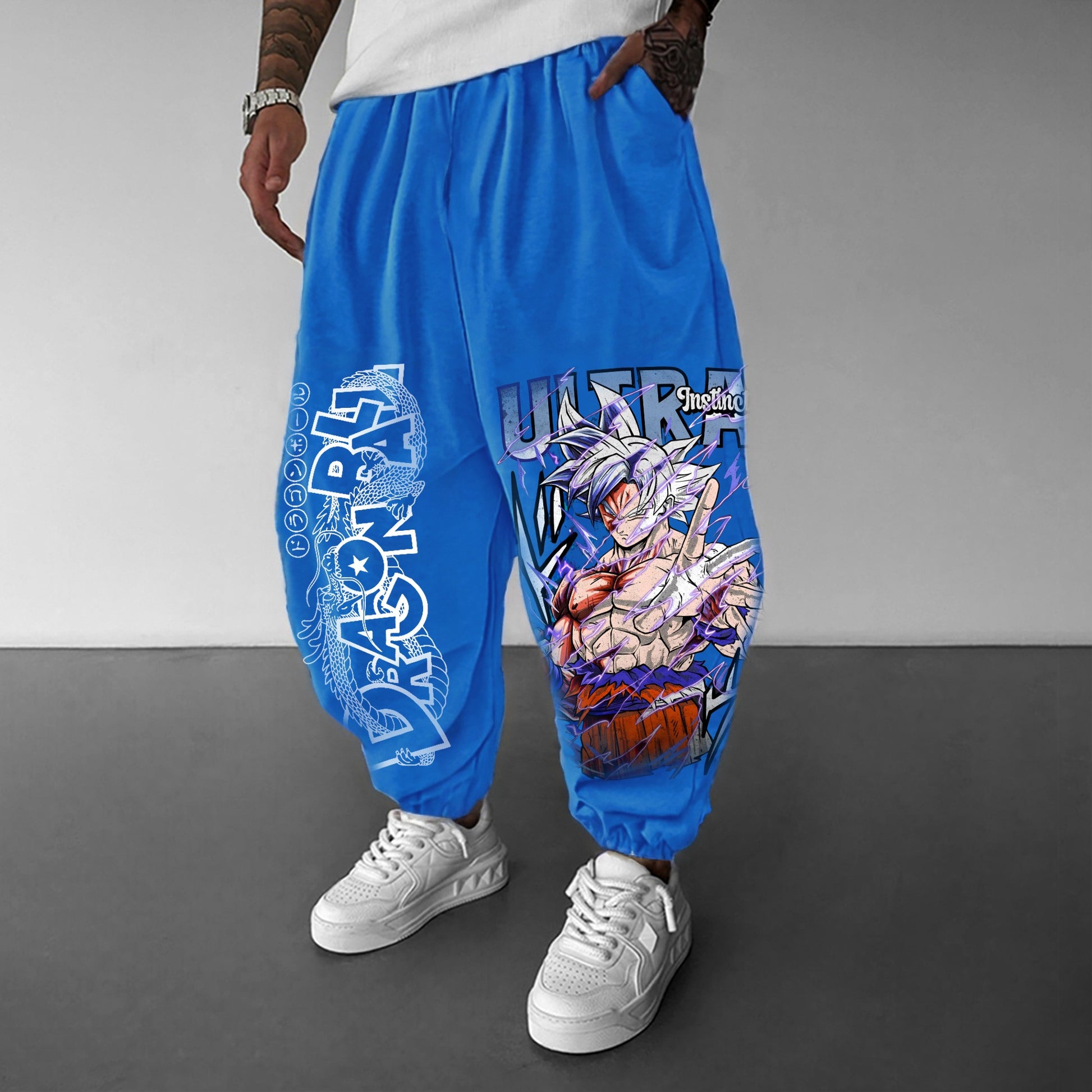 Unisex Casual Anime Streetwear Pants-Anime x kingdom
