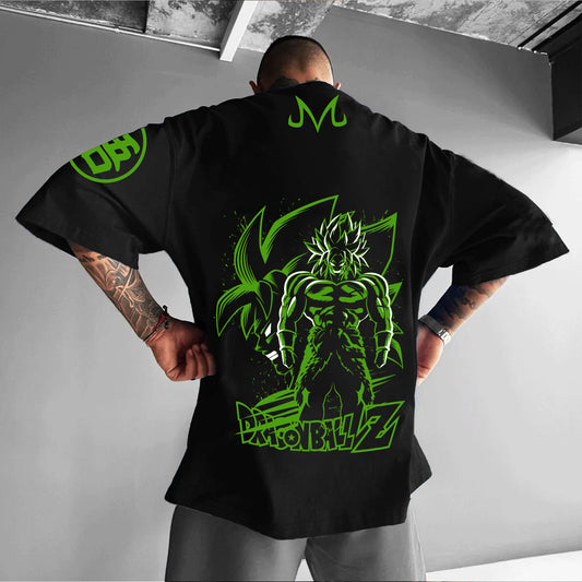 Unisex Anime Inspired Vintage T-Shirt-Anime x kingdom