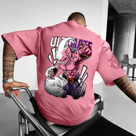 Unisex Anime Inspired Vintage T-Shirt-Anime x kingdom