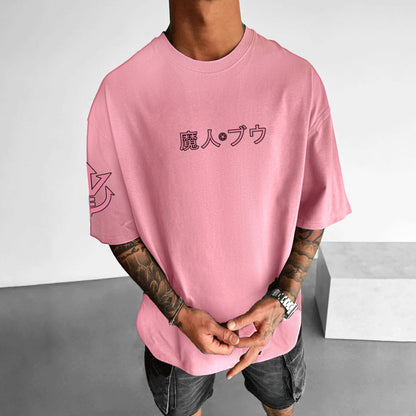Unisex Anime Inspired Vintage T-Shirt-Anime x kingdom