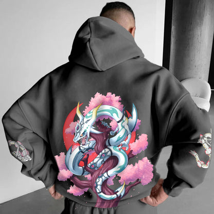 Unisex Anime Graphic Streetwear Vintage Hoodie