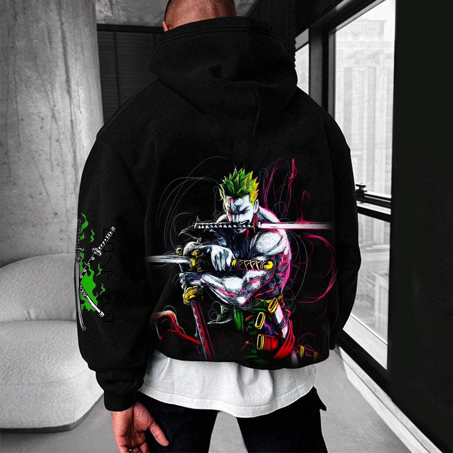 Unisex Vintage Hoodie丨-Anime x kingdom