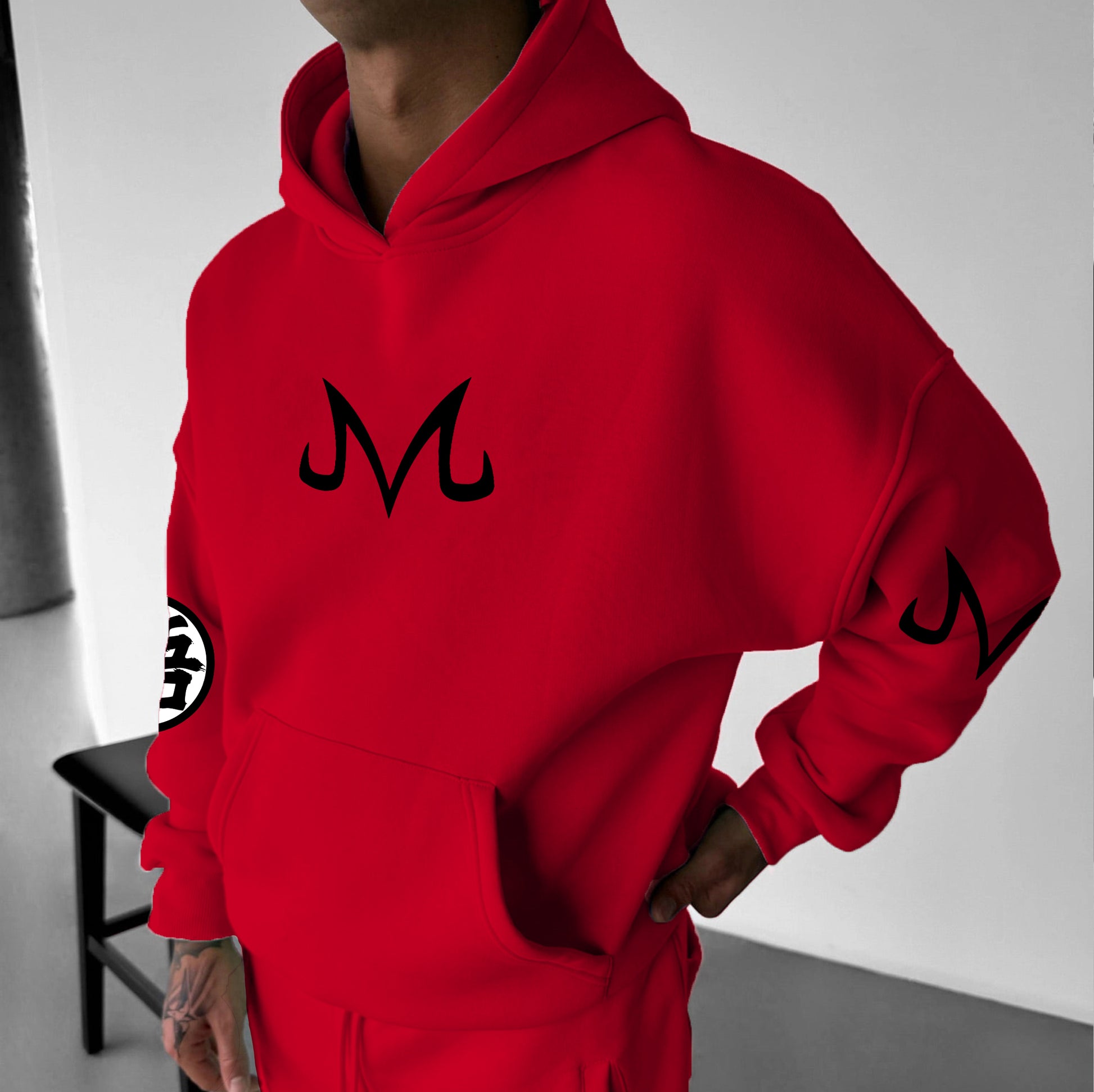 Unisex Anime Graphic Streetwear Vintage Hoodie