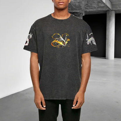 Unisex Anime Inspired Vintage T-Shirt