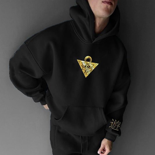 Unisex  “Yu-Gi-Oh！”   Anime Style Retro Hoodie