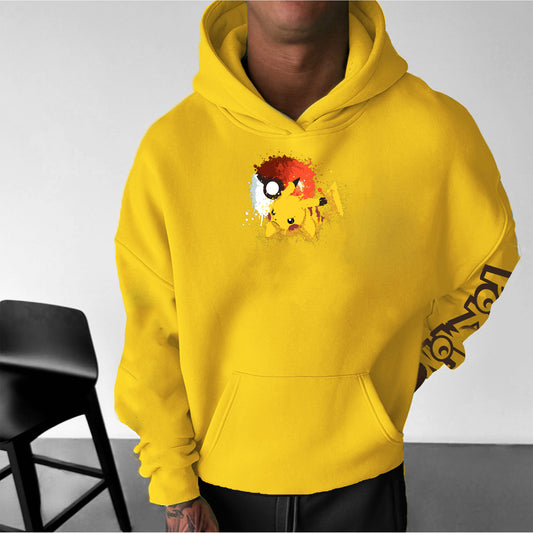 Unisex Anime Graphic Streetwear Vintage Hoodie