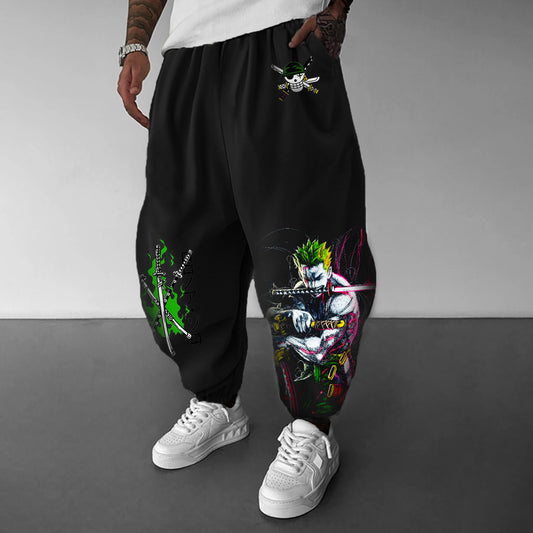 Unisex Anime Printed  Pants丨-AnimeClothe