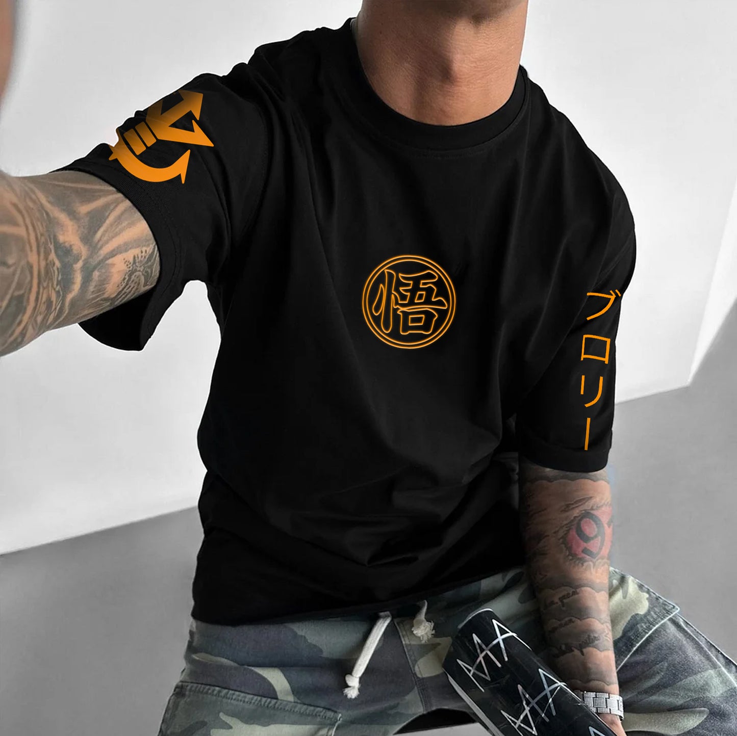 Unisex Anime Inspired Vintage T-Shirt