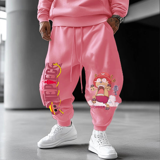 Unisex Anime Inspired Vintage Pants丨