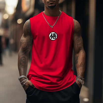 Unisex Anime Graphic Streetwear Vintage Gym Tank Top