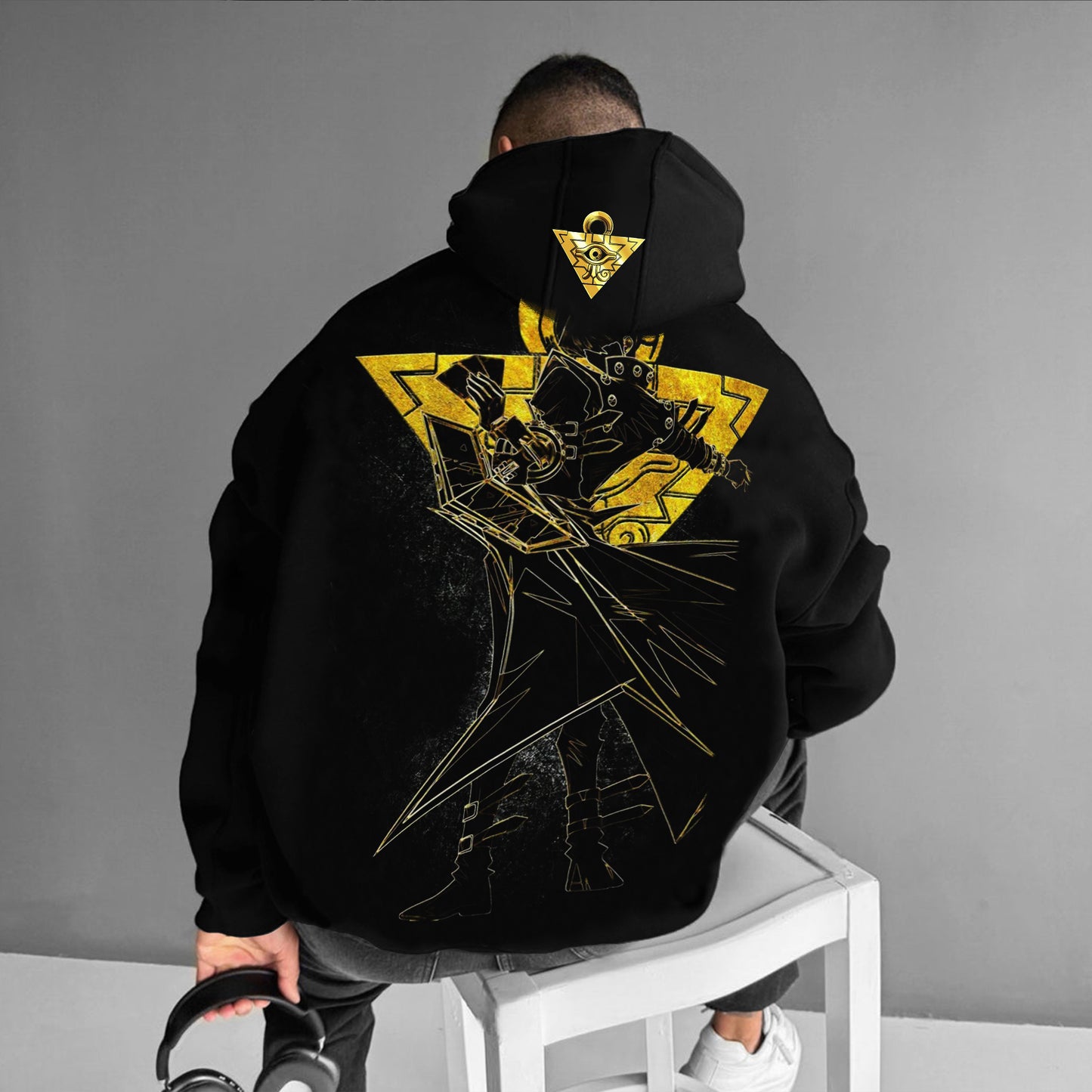 Unisex  “Yu-Gi-Oh！”   Anime Style Retro Hoodie