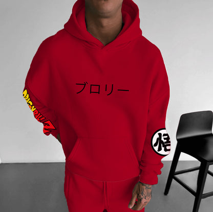 Unisex Anime Graphic Streetwear Vintage Hoodie
