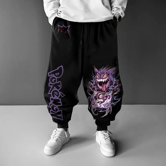 Unisex Casual Anime Streetwear Pants