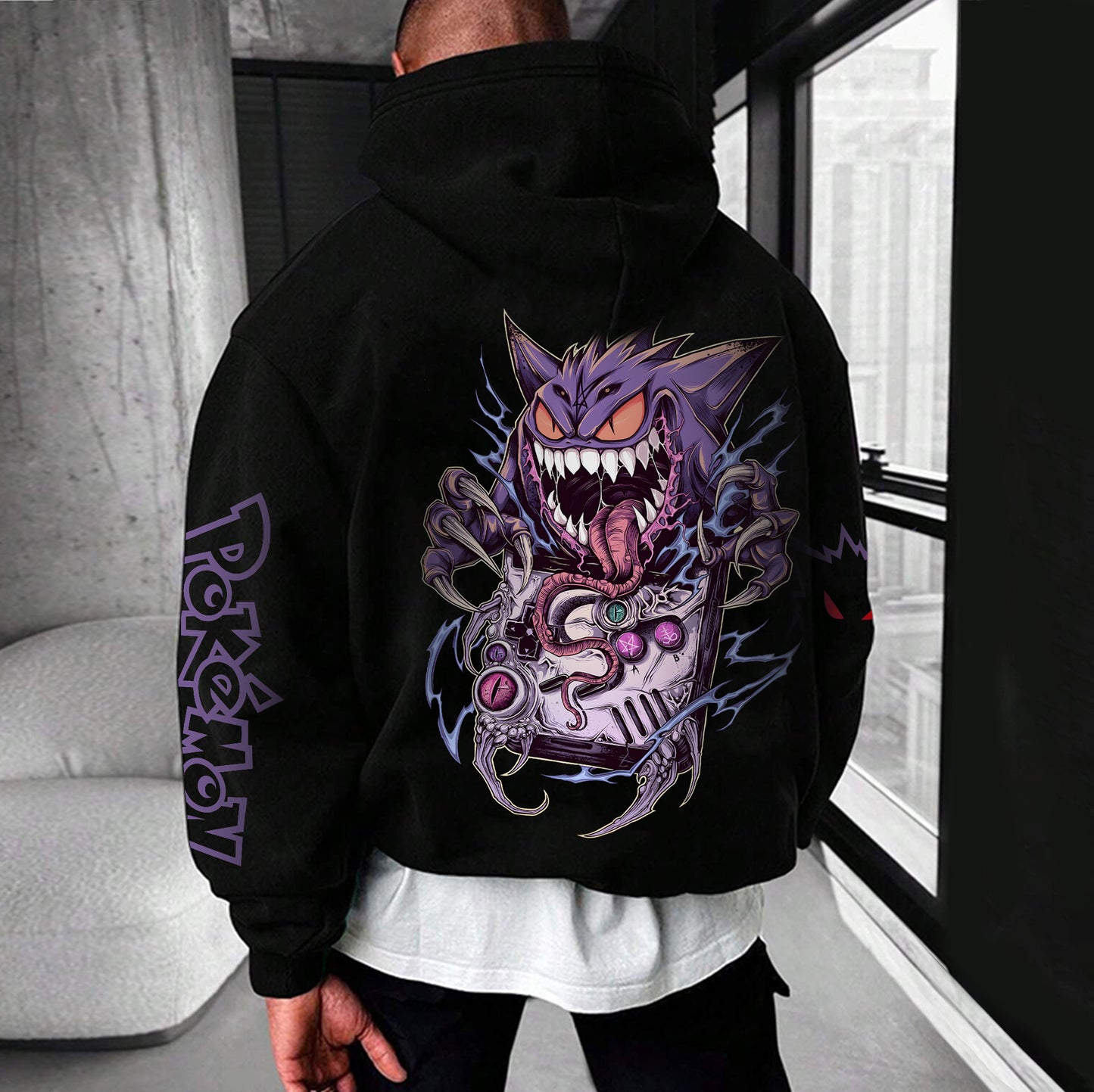 Unisex Anime Graphic Streetwear Vintage Hoodie