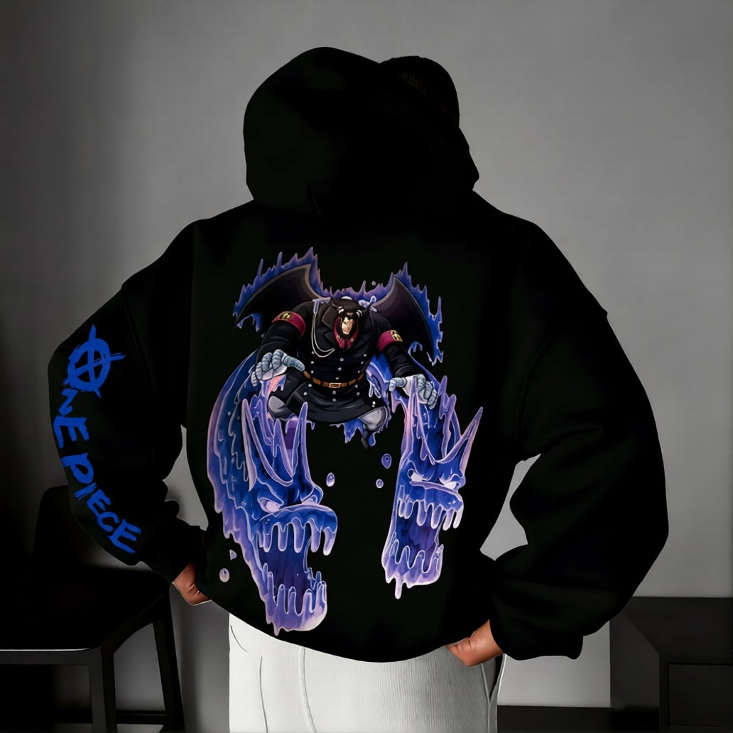 Unisex Anime Graphic Streetwear Vintage Hoodie-Anime x kingdom