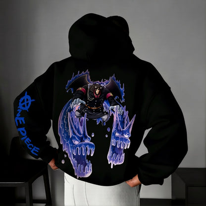 Unisex Anime Graphic Streetwear Vintage Hoodie-Anime x kingdom