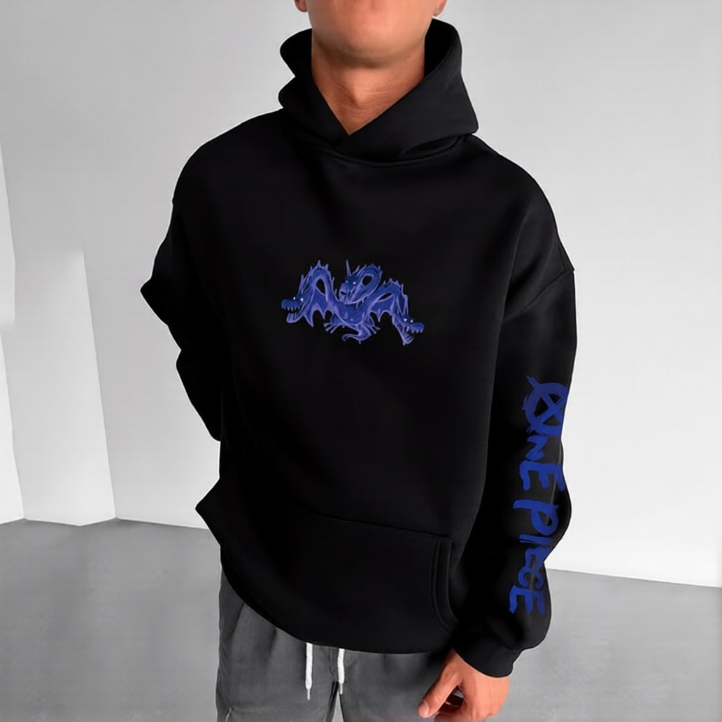 Unisex Anime Graphic Streetwear Vintage Hoodie-Anime x kingdom