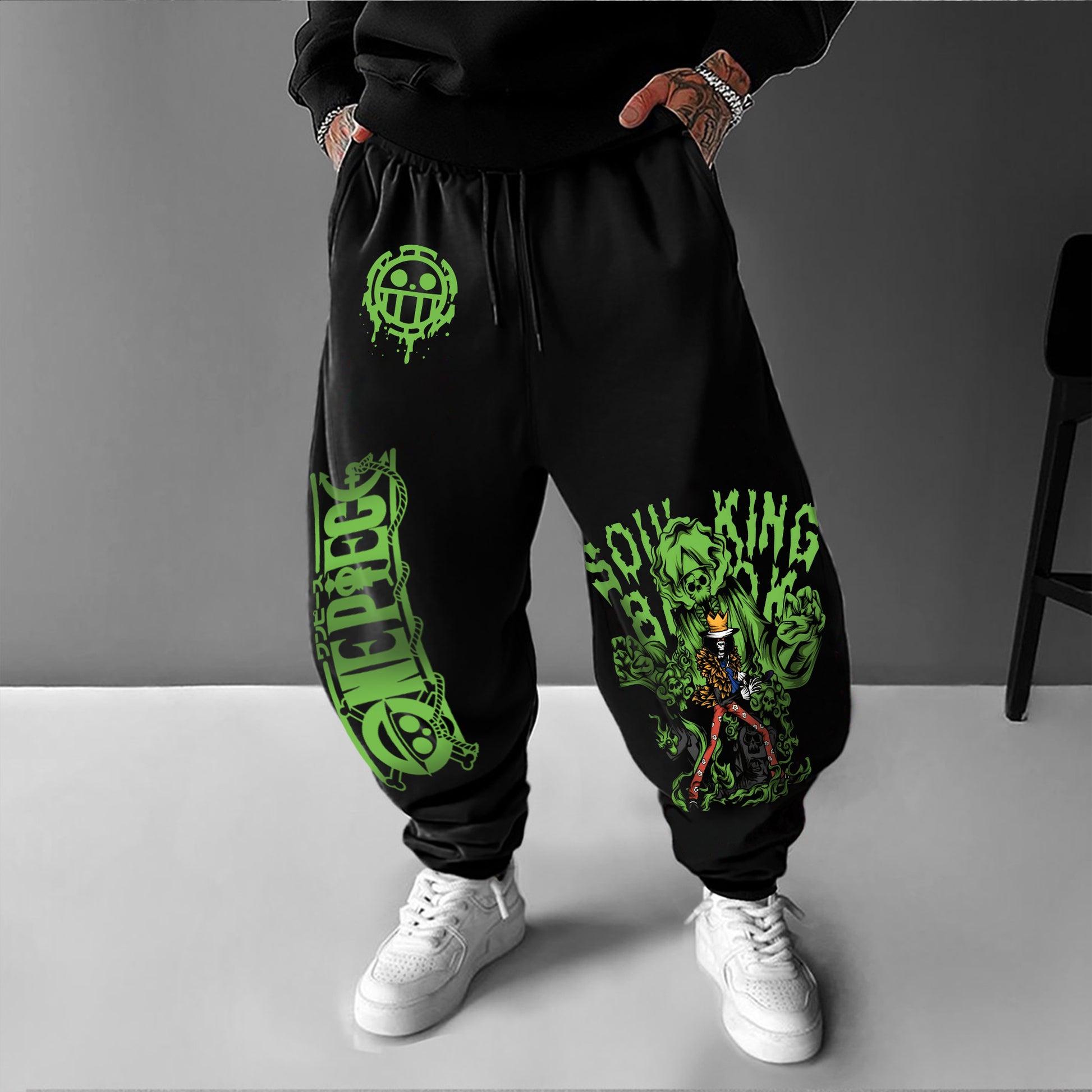 Unisex Vintage Pants |   Pants-AnimeClothe