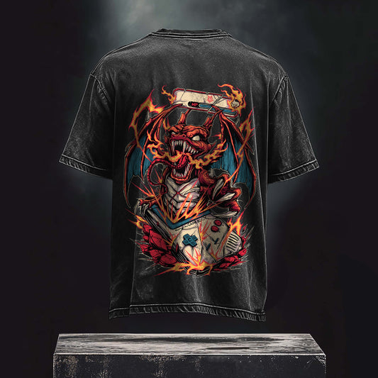 Unisex Anime Inspired Vintage T-Shirt