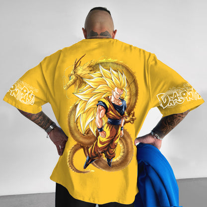 Unisex Anime Inspired Vintage T-Shirt