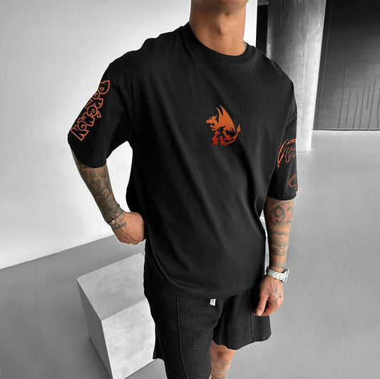 Unisex Anime Inspired Vintage T-Shirt