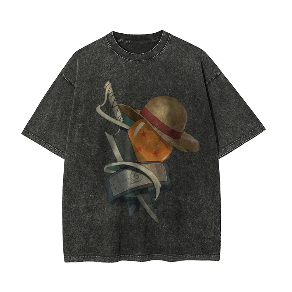 One Piece Shirt, Anime Shirt, Dragon Ball Z Shirt, Bleach Shirt, Anime Shirt, Vintage T-Shirt-Anime x kingdom