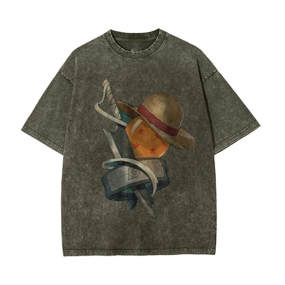 One Piece Shirt, Anime Shirt, Dragon Ball Z Shirt, Bleach Shirt, Anime Shirt, Vintage T-Shirt-Anime x kingdom