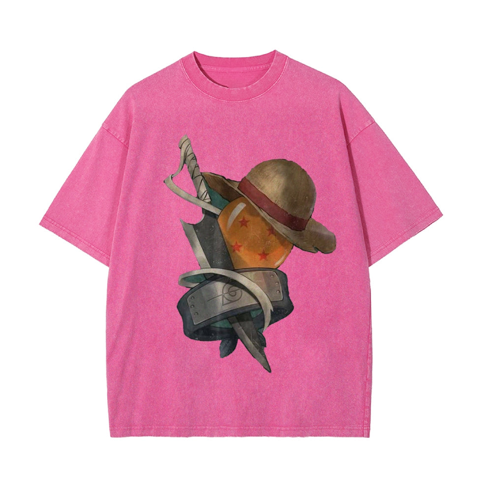 One Piece Shirt, Anime Shirt, Dragon Ball Z Shirt, Bleach Shirt, Anime Shirt, Vintage T-Shirt-Anime x kingdom