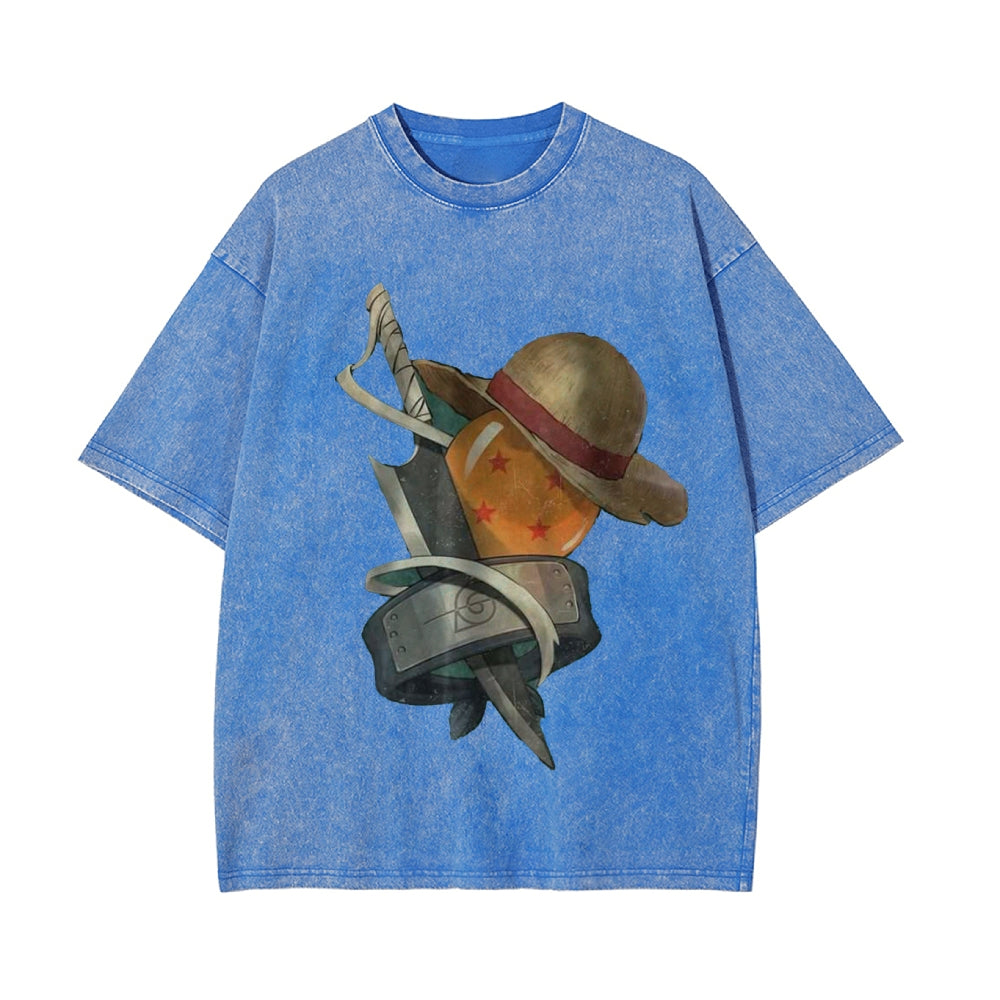 One Piece Shirt, Anime Shirt, Dragon Ball Z Shirt, Bleach Shirt, Anime Shirt, Vintage T-Shirt-Anime x kingdom