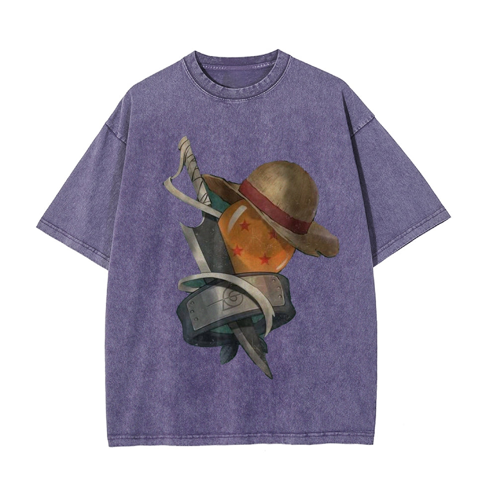One Piece Shirt, Anime Shirt, Dragon Ball Z Shirt, Bleach Shirt, Anime Shirt, Vintage T-Shirt-Anime x kingdom
