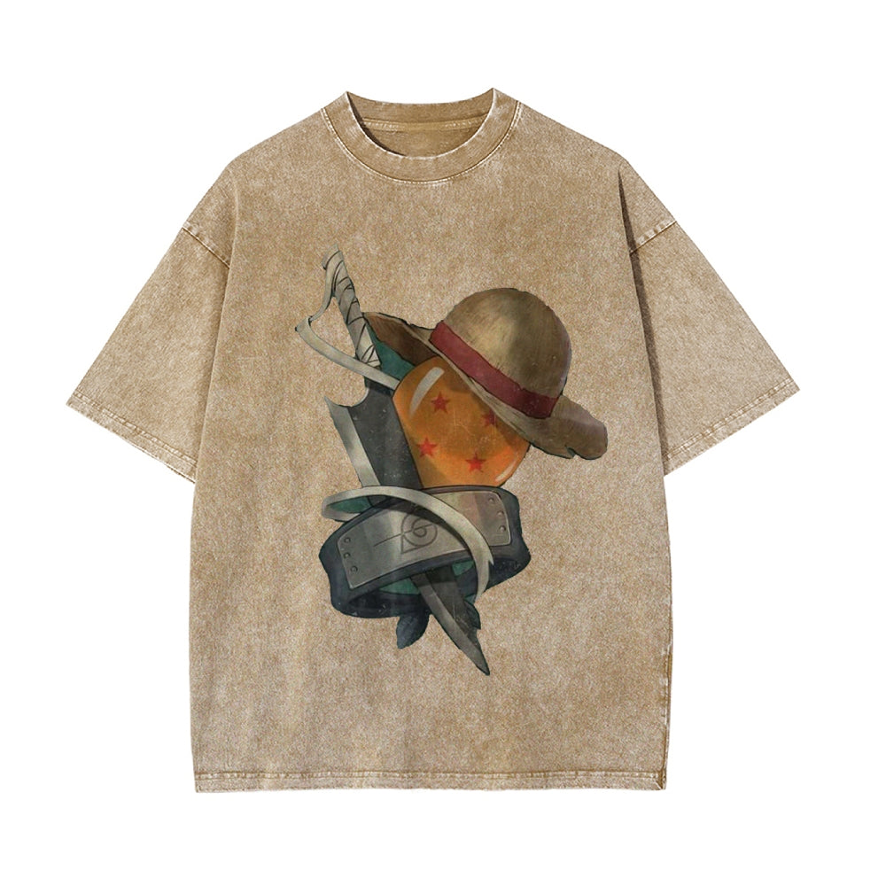 One Piece Shirt, Anime Shirt, Dragon Ball Z Shirt, Bleach Shirt, Anime Shirt, Vintage T-Shirt-Anime x kingdom