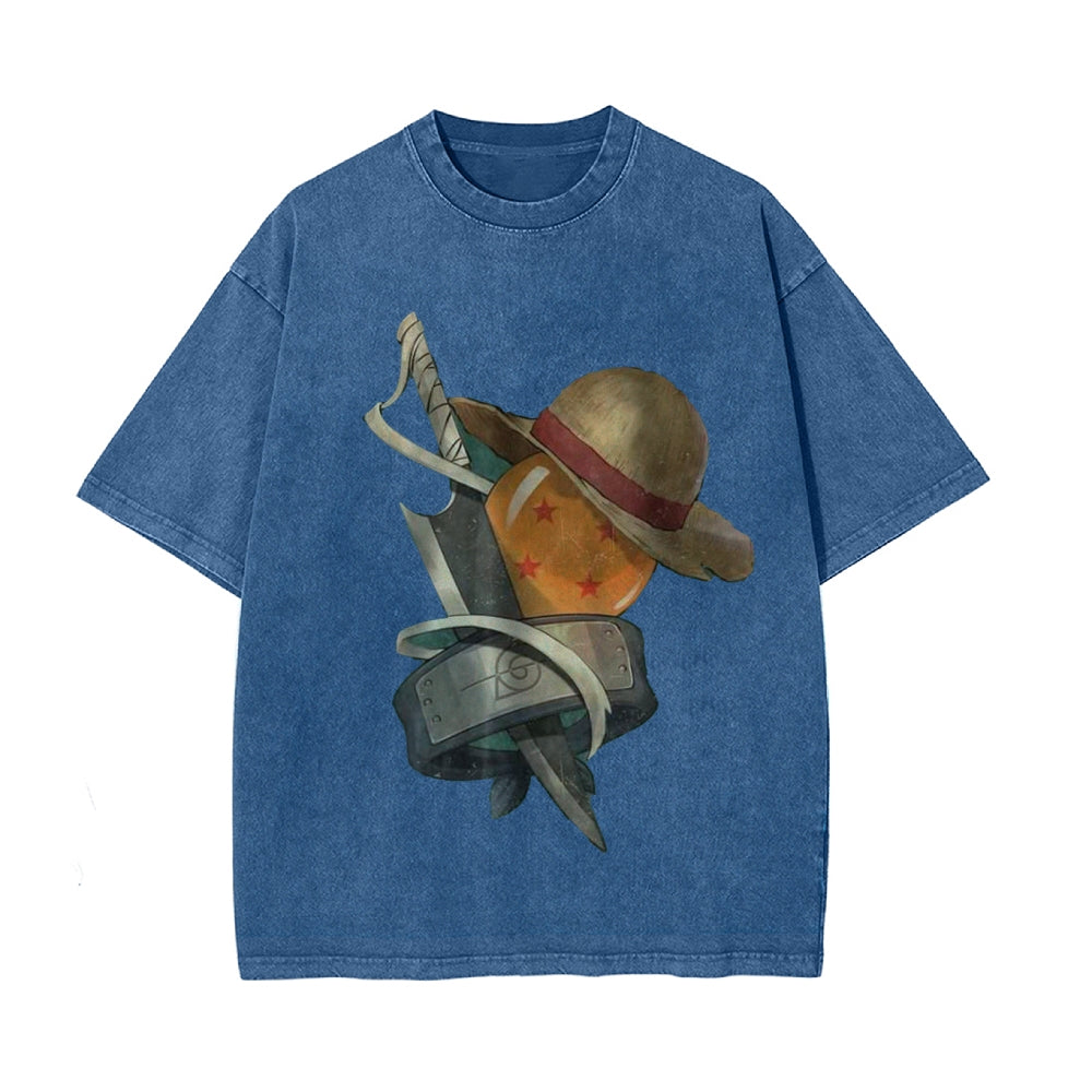 One Piece Shirt, Anime Shirt, Dragon Ball Z Shirt, Bleach Shirt, Anime Shirt, Vintage T-Shirt-Anime x kingdom