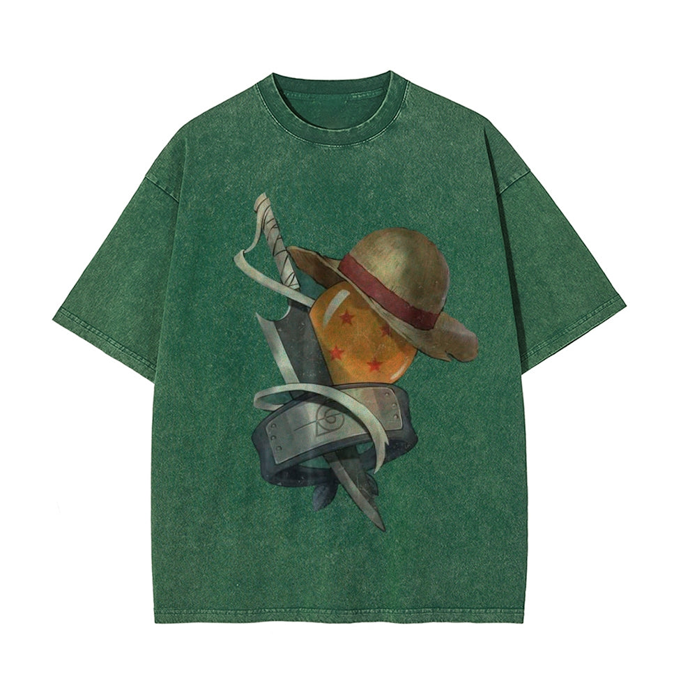 One Piece Shirt, Anime Shirt, Dragon Ball Z Shirt, Bleach Shirt, Anime Shirt, Vintage T-Shirt-Anime x kingdom