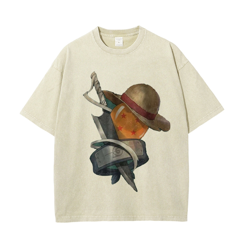 One Piece Shirt, Anime Shirt, Dragon Ball Z Shirt, Bleach Shirt, Anime Shirt, Vintage T-Shirt-Anime x kingdom
