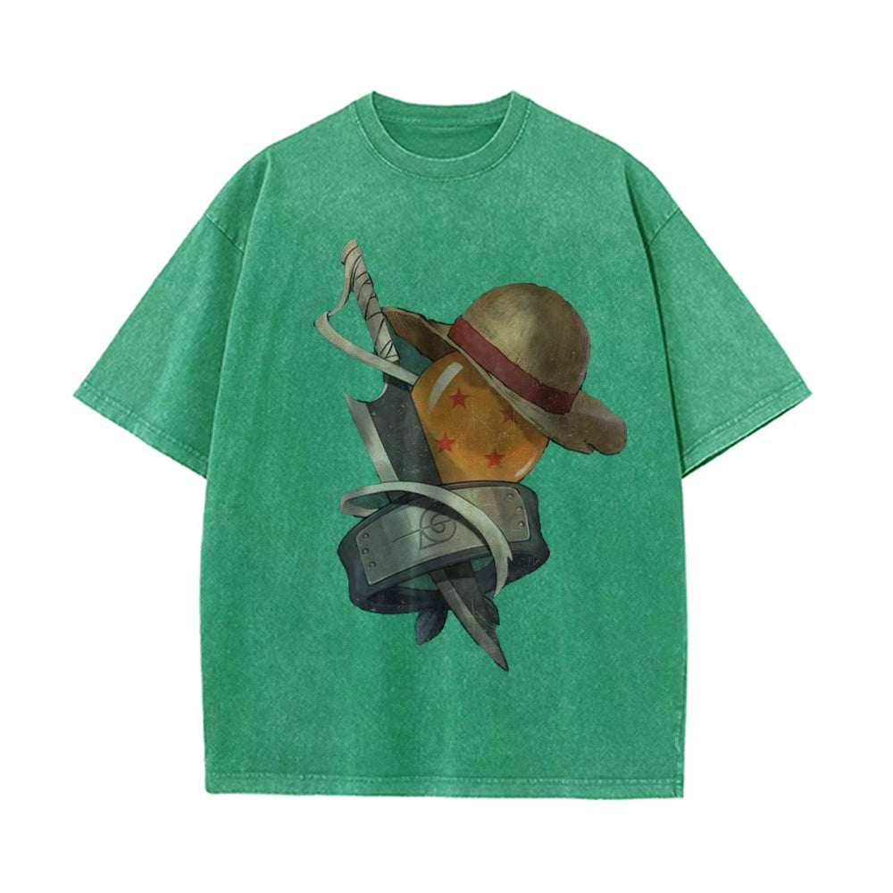 One Piece Shirt, Anime Shirt, Dragon Ball Z Shirt, Bleach Shirt, Anime Shirt, Vintage T-Shirt-Anime x kingdom